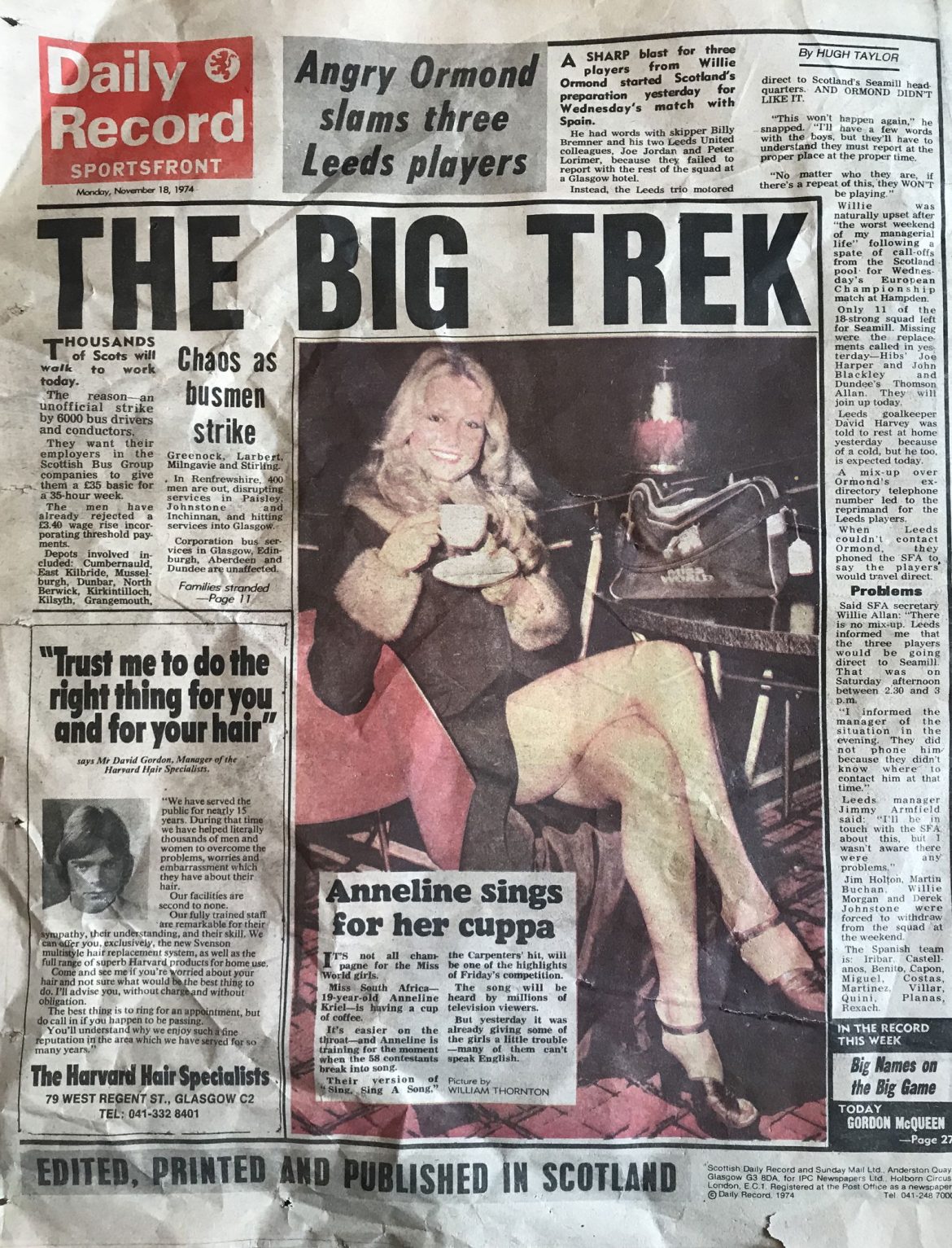 Random old newspapers