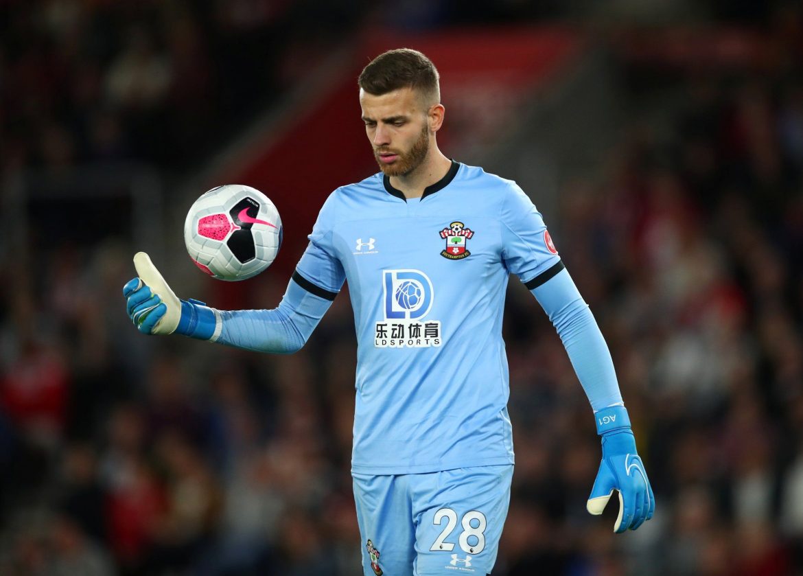 Leeds eyeing Southampton’s Angus Gunn